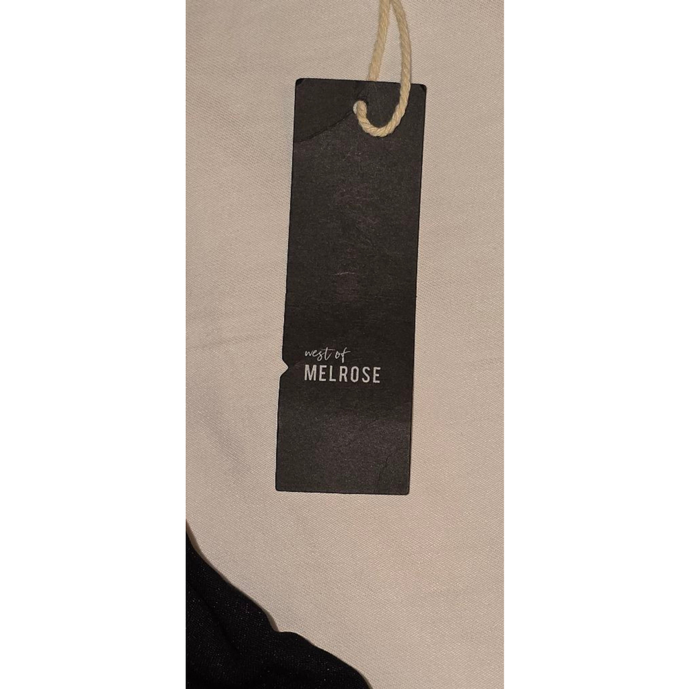 Women's West of Melrose Black & White Strapless Pleated Mini Dress XL - Picture 7 of 7